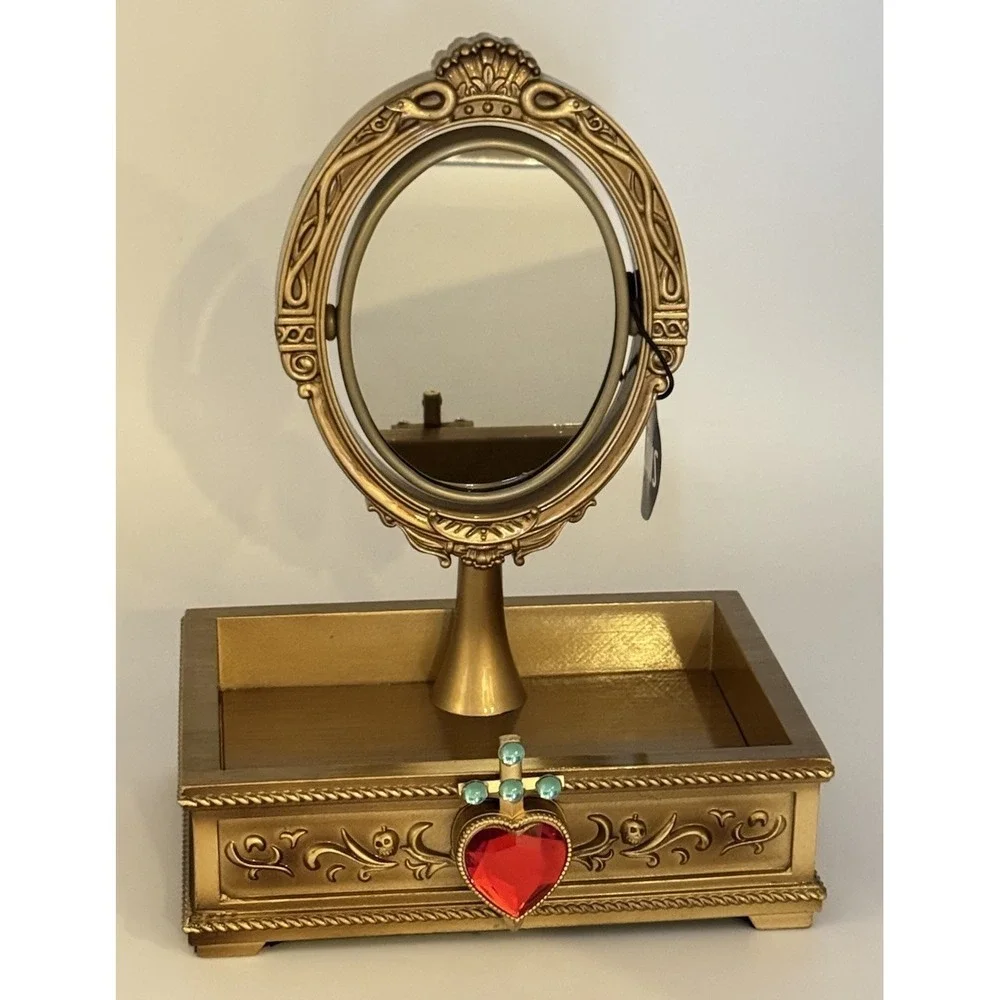 Bath Body Works Disney Evil Queen Magic Mirror Light Up Jewelry Tray Villains